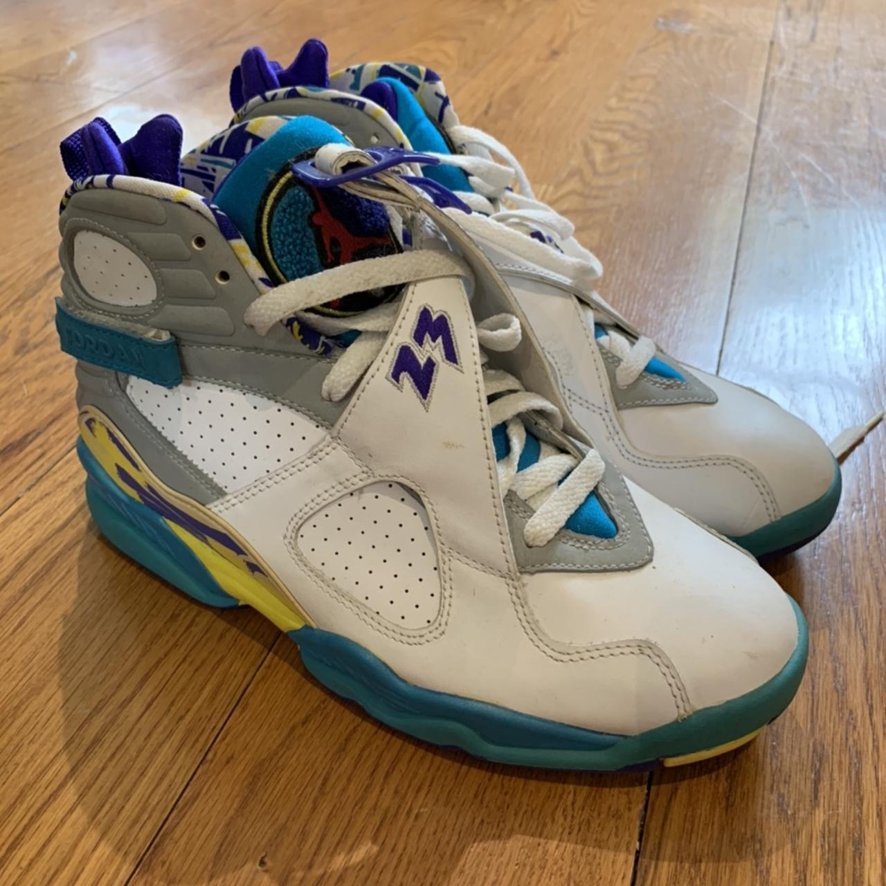 Womens jordan aqua outlet 8