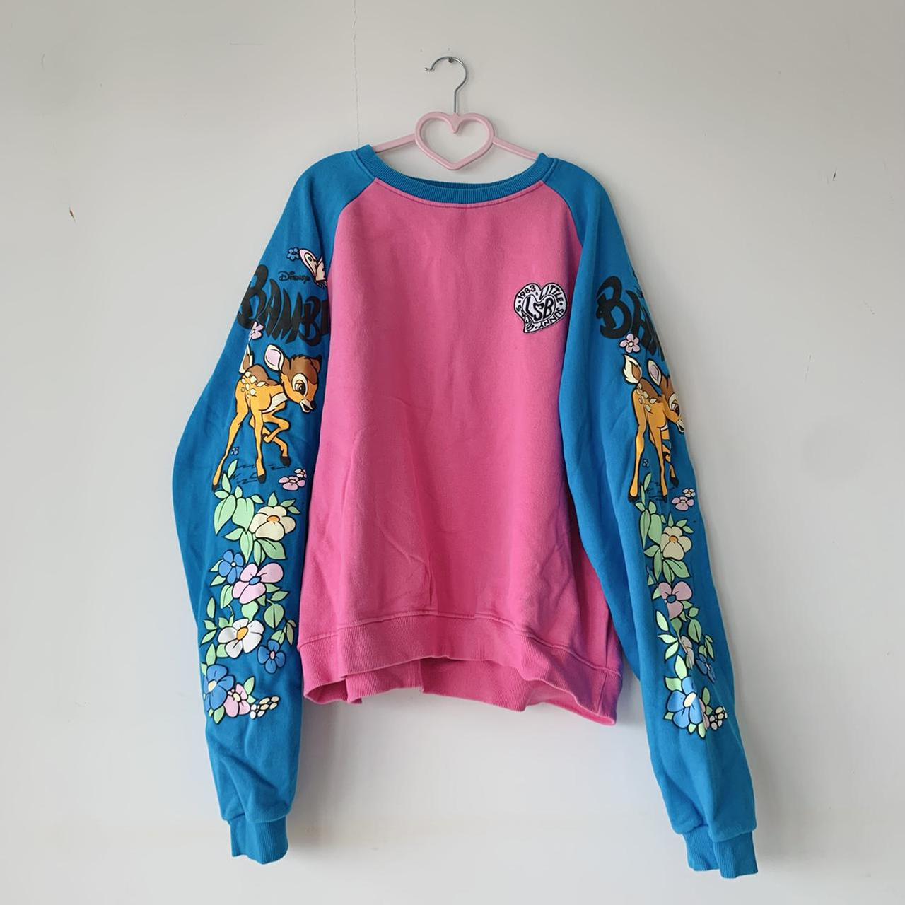 Disney Women's Pink and Blue | Depop