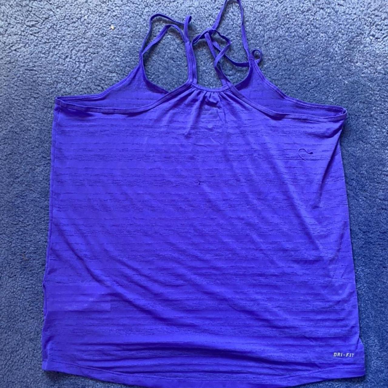 Nike Women's Purple Vest | Depop