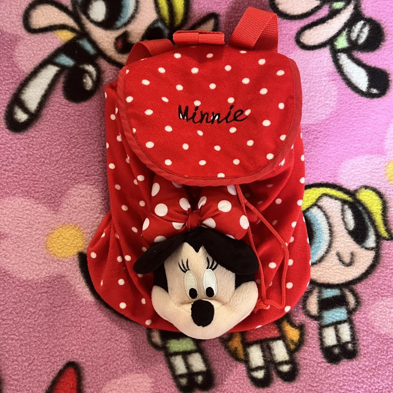 Disney Minnie Mouse plush purse at Mini's shop! Super adorable plush h... |  TikTok
