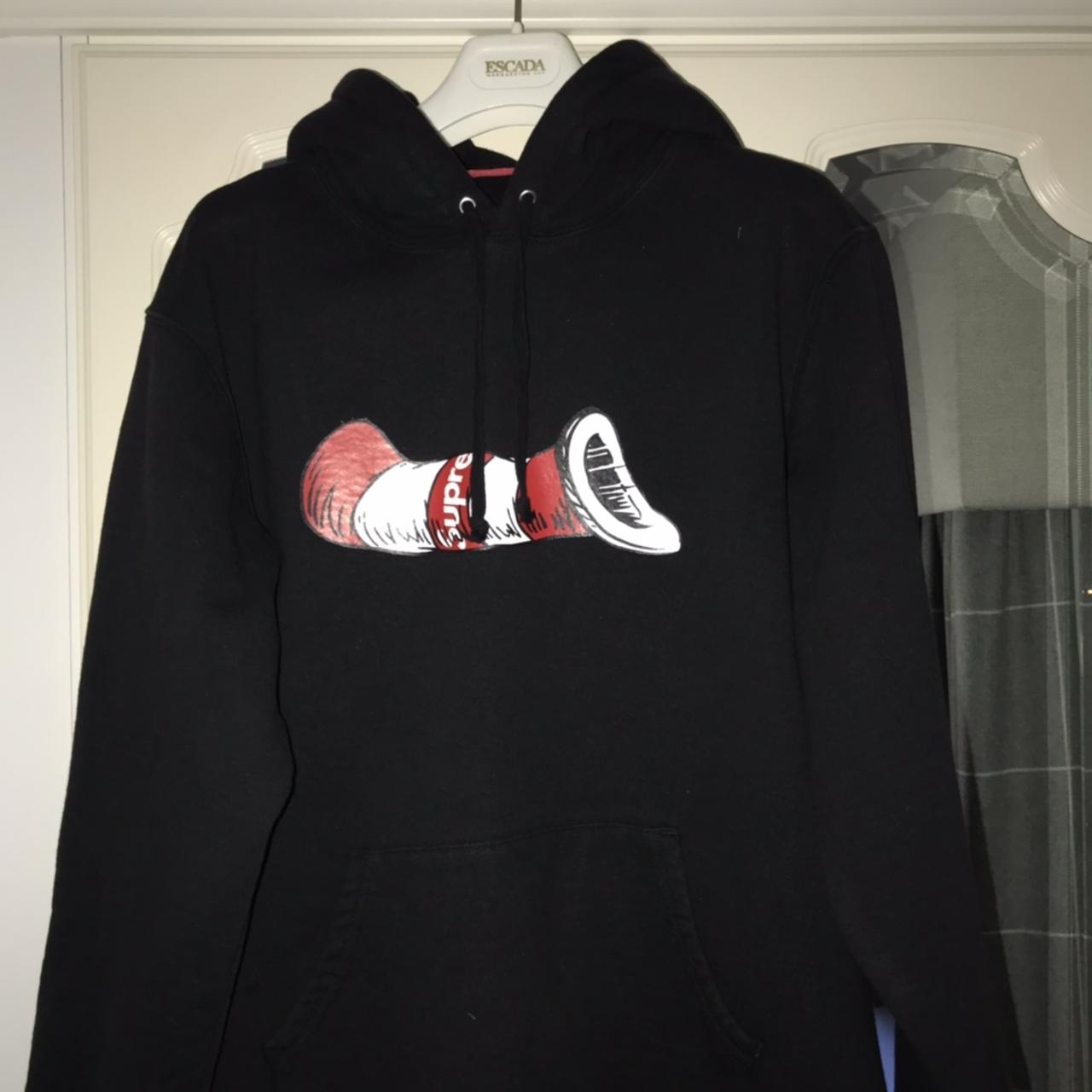 Cat and the sales hat supreme hoodie