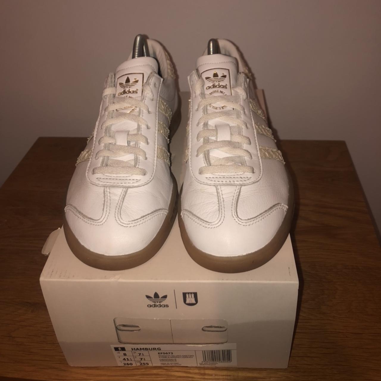 Gum Adidas Hamburg All White Adidas Hamburg White Gum Where To Buy