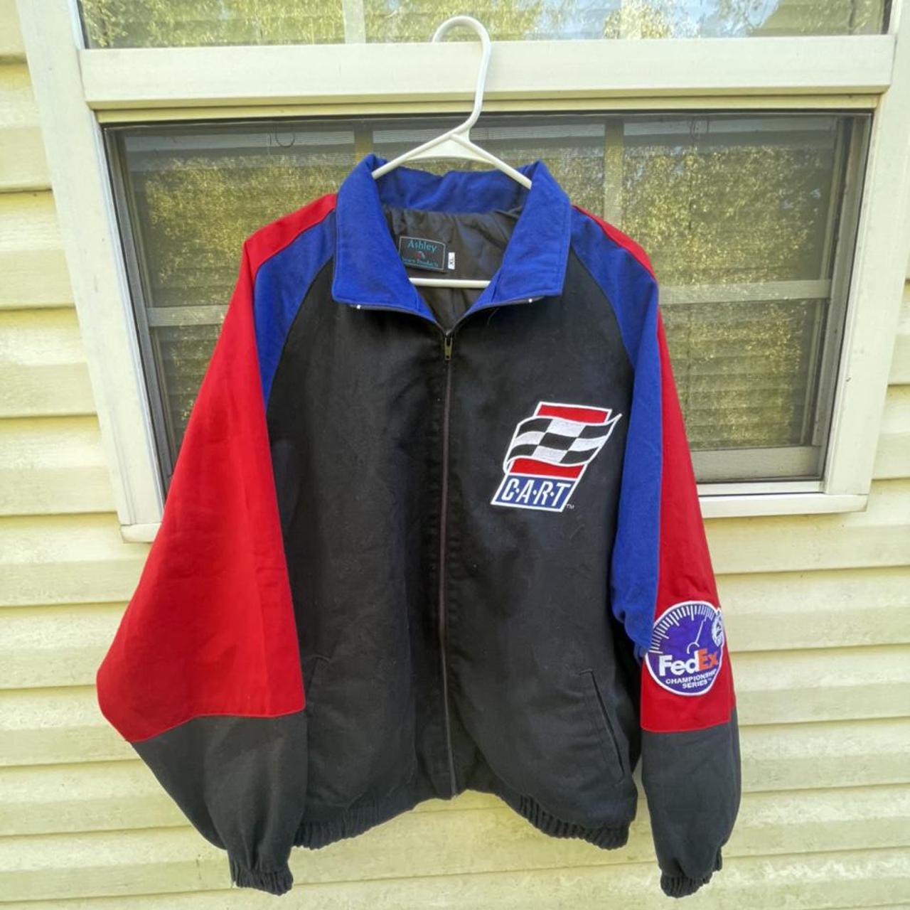 Vintage 90s Racer Jacket from Championship Series.... - Depop