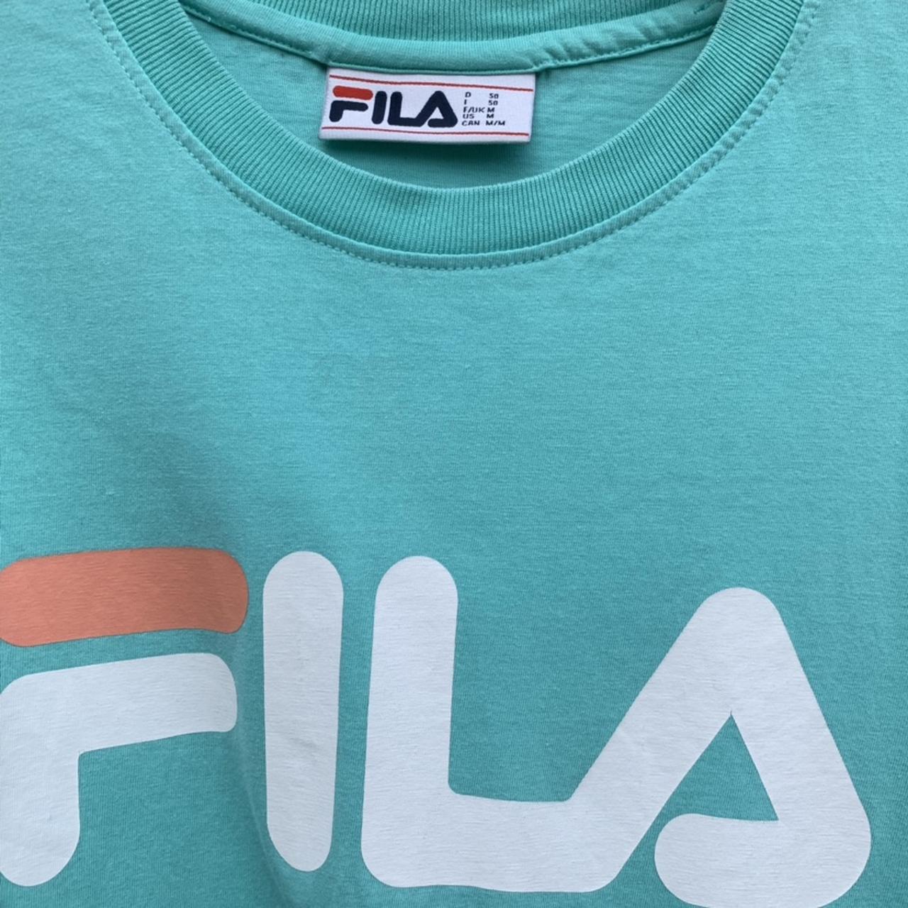 T shirt fila outlet bleu