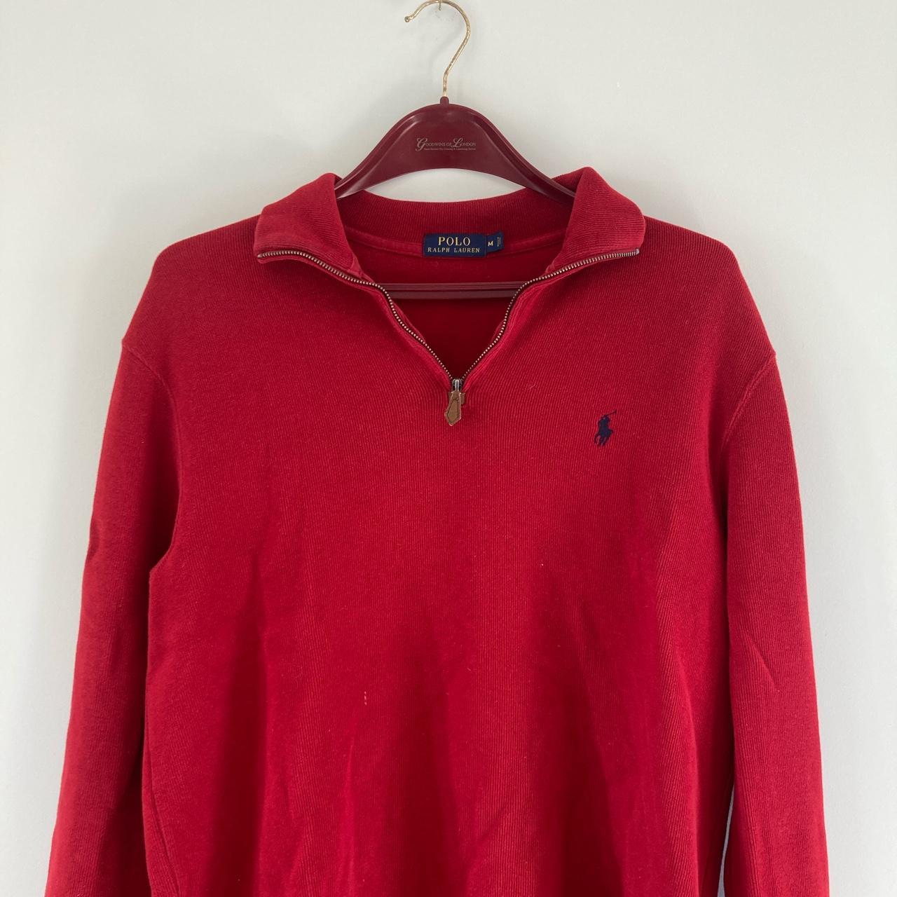 Polo Ralph Lauren Men's Red Jumper | Depop