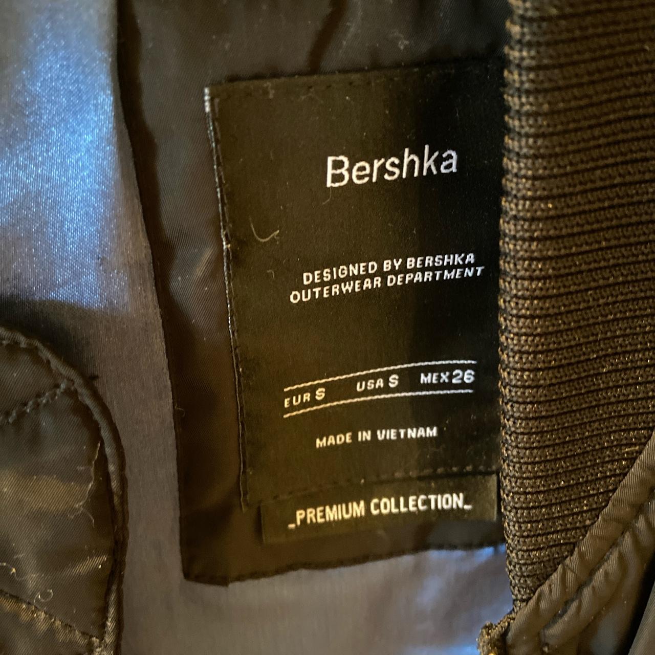 Bershka Women's Black Jacket | Depop