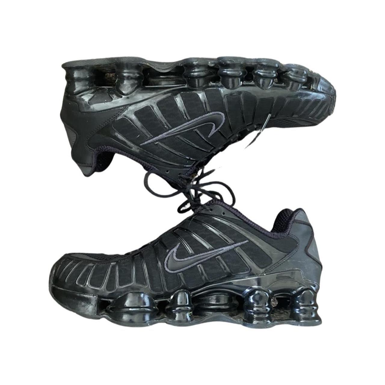 nike shox black tl