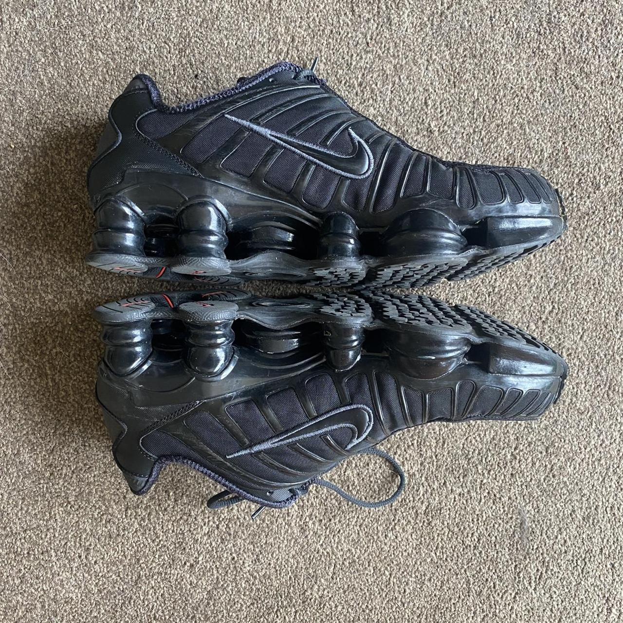 nike shox black tl