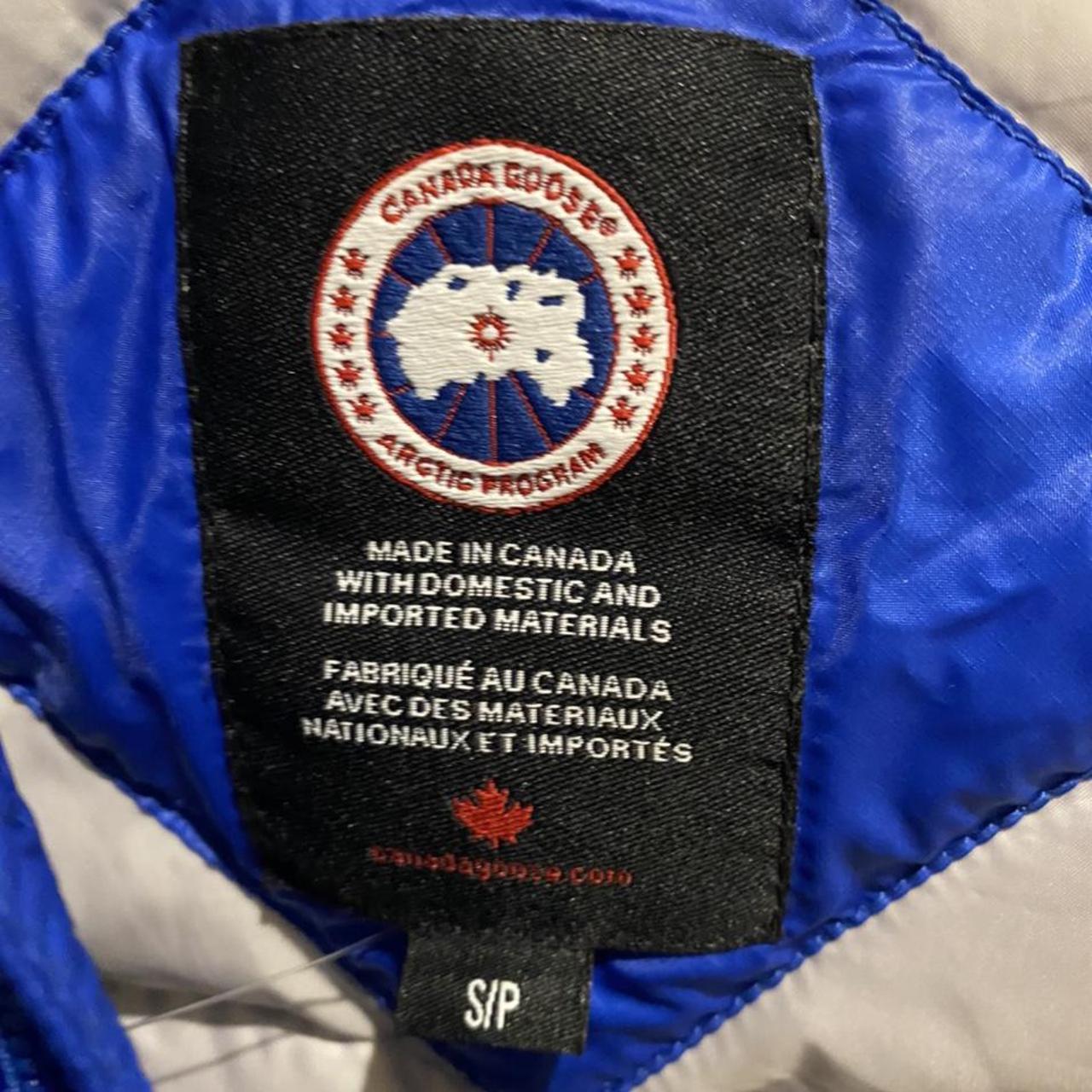 Blue Canada Goose puffer jacket in size small. Super... - Depop