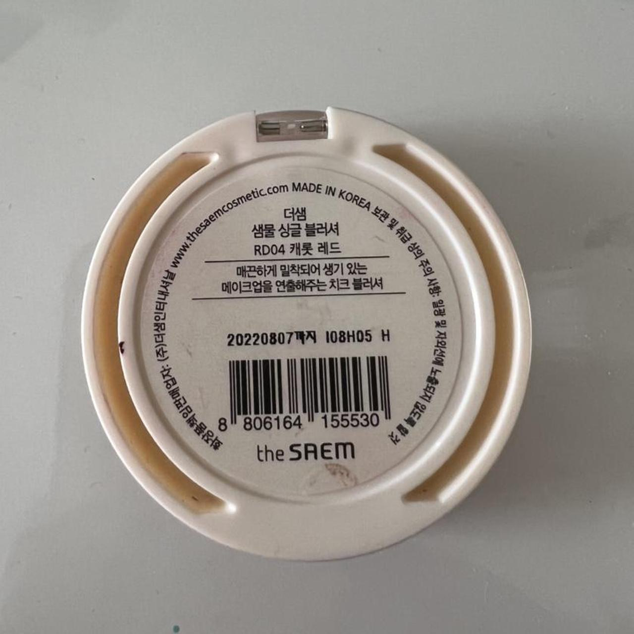 Korean Makeup Saemmul blush in vibrant coral... Depop