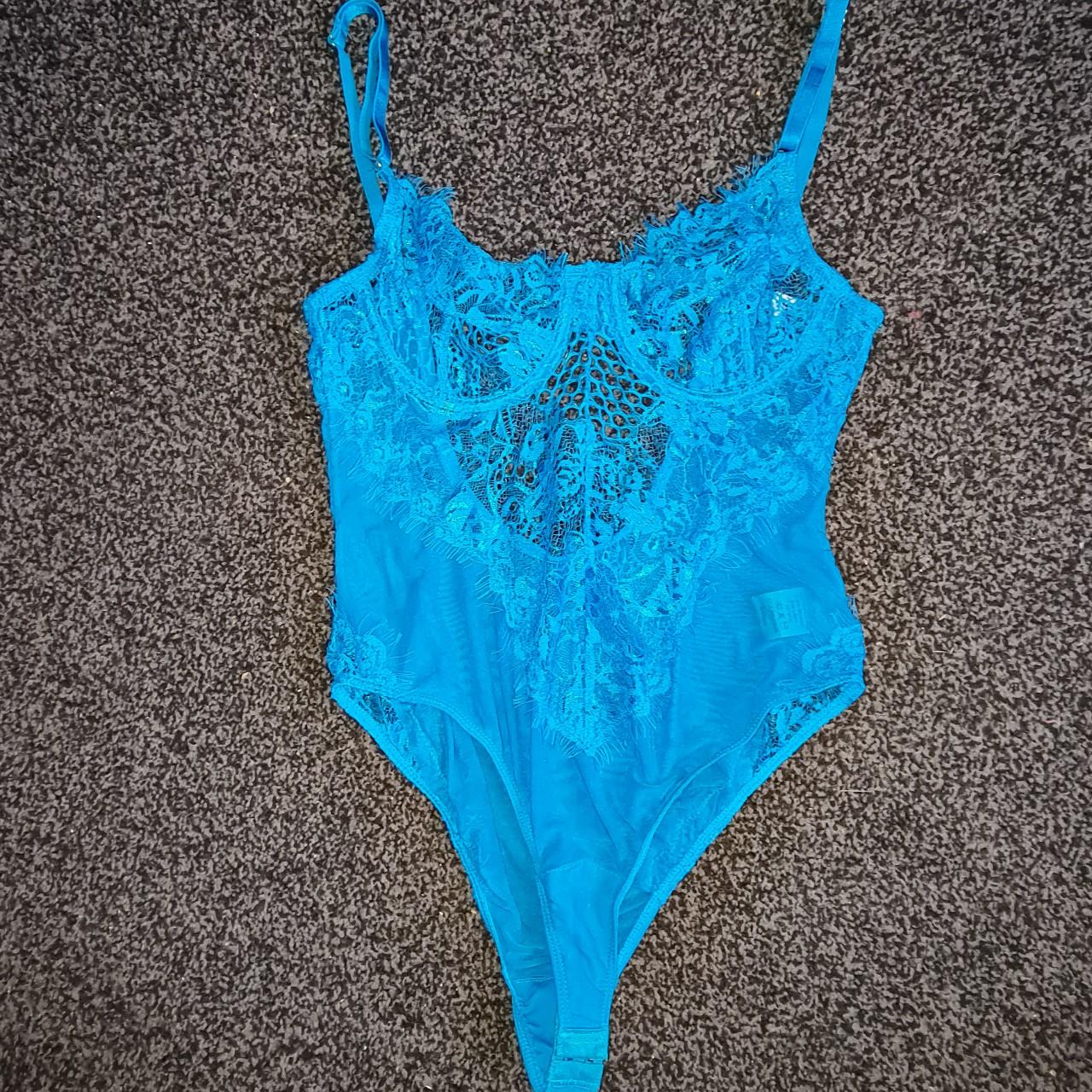Teal Bodysuit Size: Small 🔆All measurements in - Depop