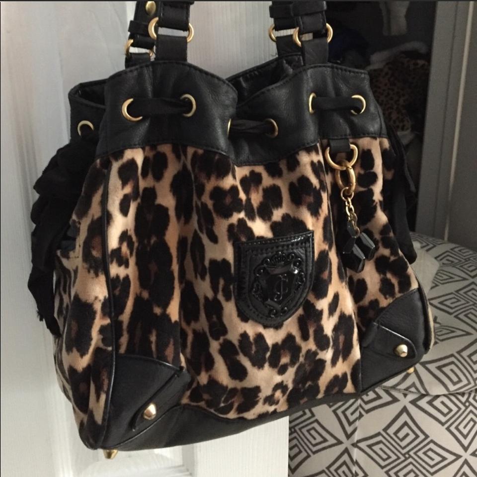 Leopard print juicy couture purse