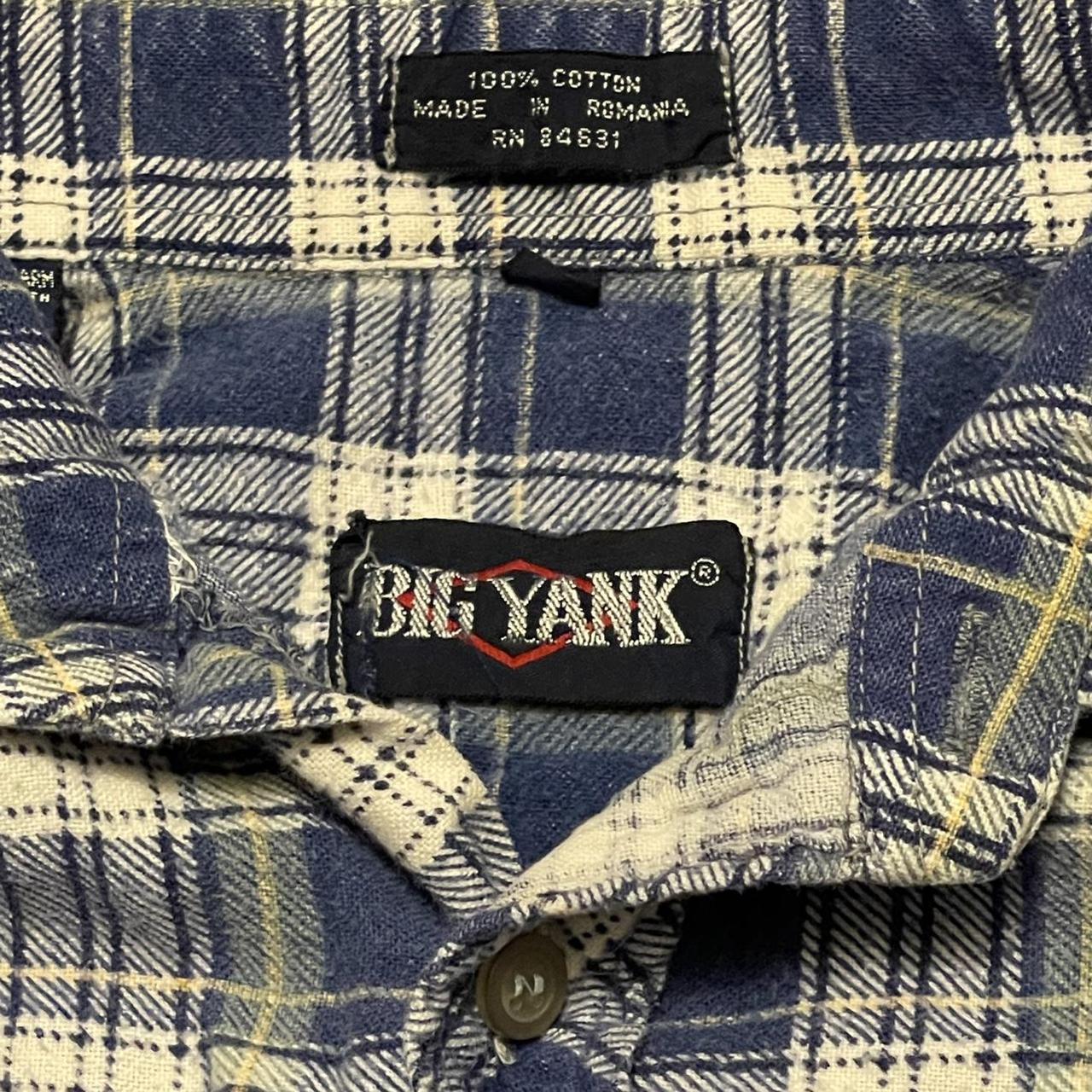 Vintage Big Yank Button Up Plaid Flannel. Message me... - Depop