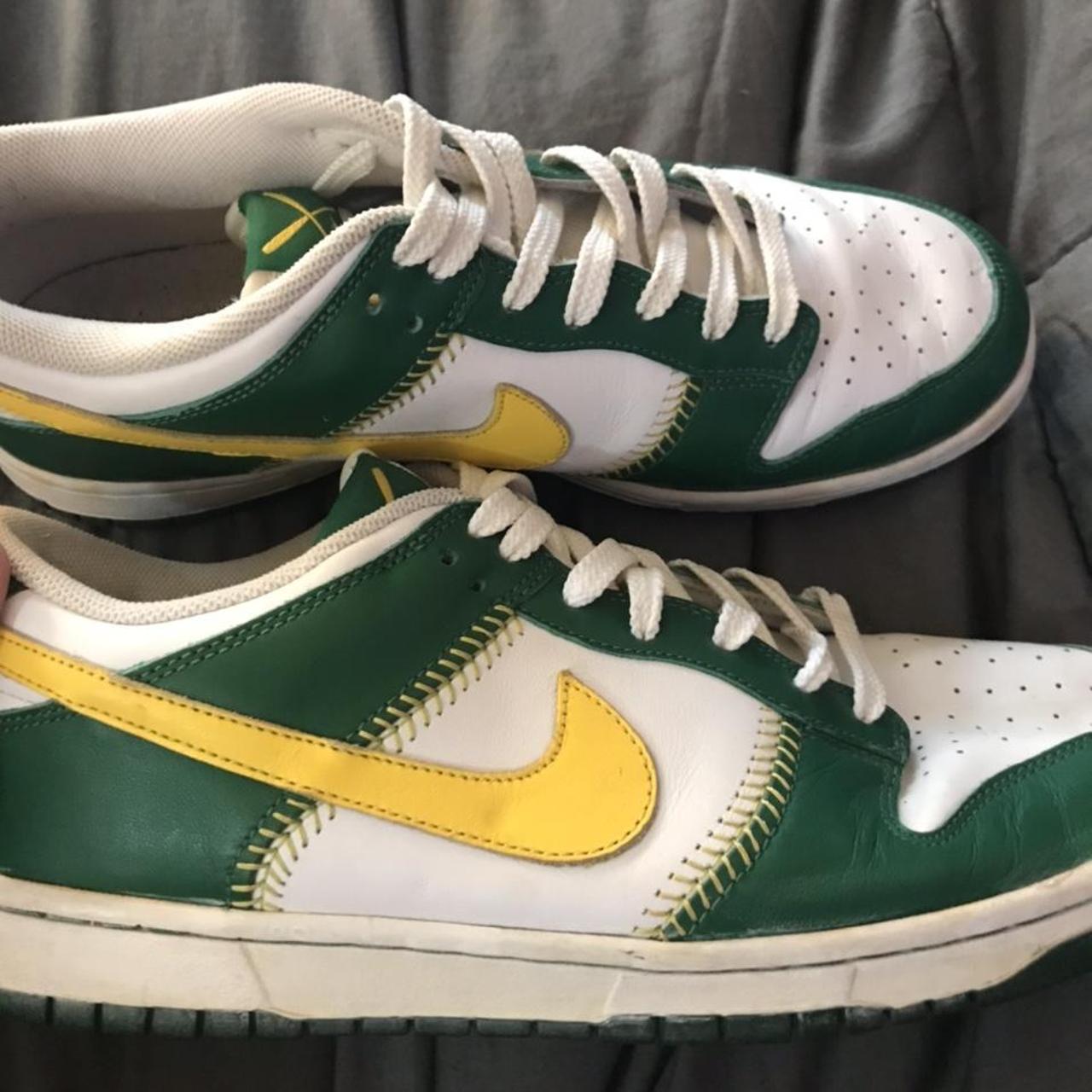 OldManDunkLow Days of Summer 2021 Day 14: Dunk Low CL 'Baseball Pack - A's'  309431-171, White/Green/Yellow