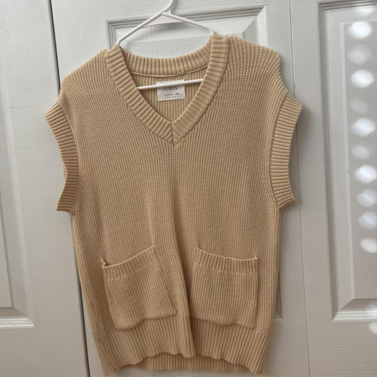 sweater-vest-zara-kids-size-11-12-fits-like-an-depop