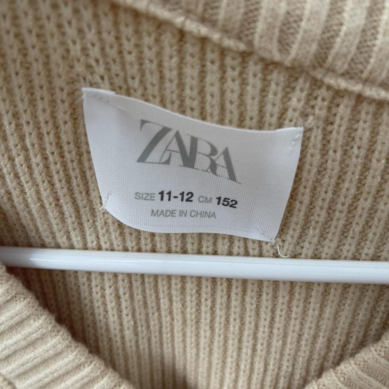 Sweater vest zara kids size 1112 fits like an... Depop