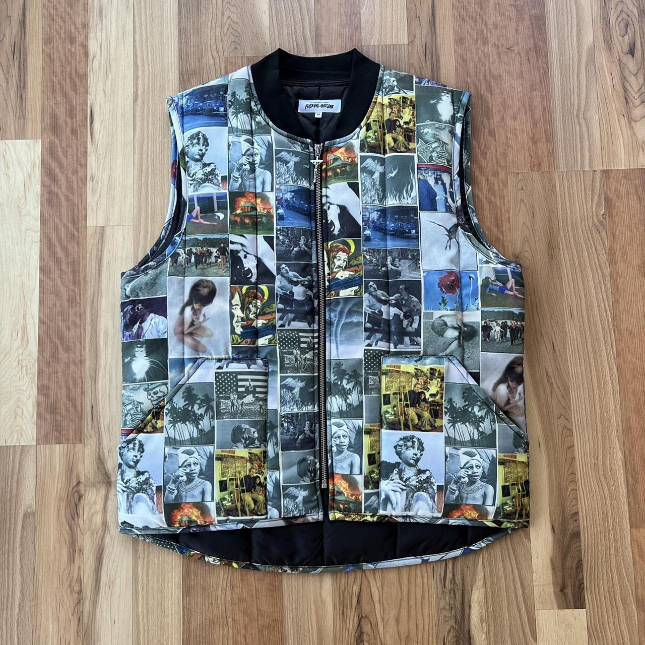 Fucking Awesome Frogman Vest AOP Medium Colorway:... - Depop