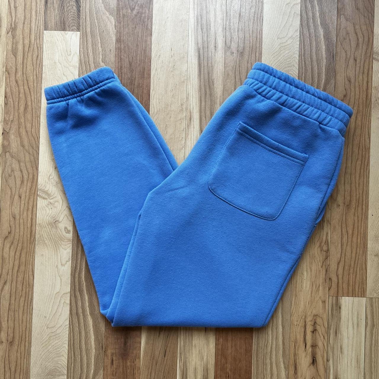 SHEIN Sweatpants Light Blue Men’s Small Unisex... Depop