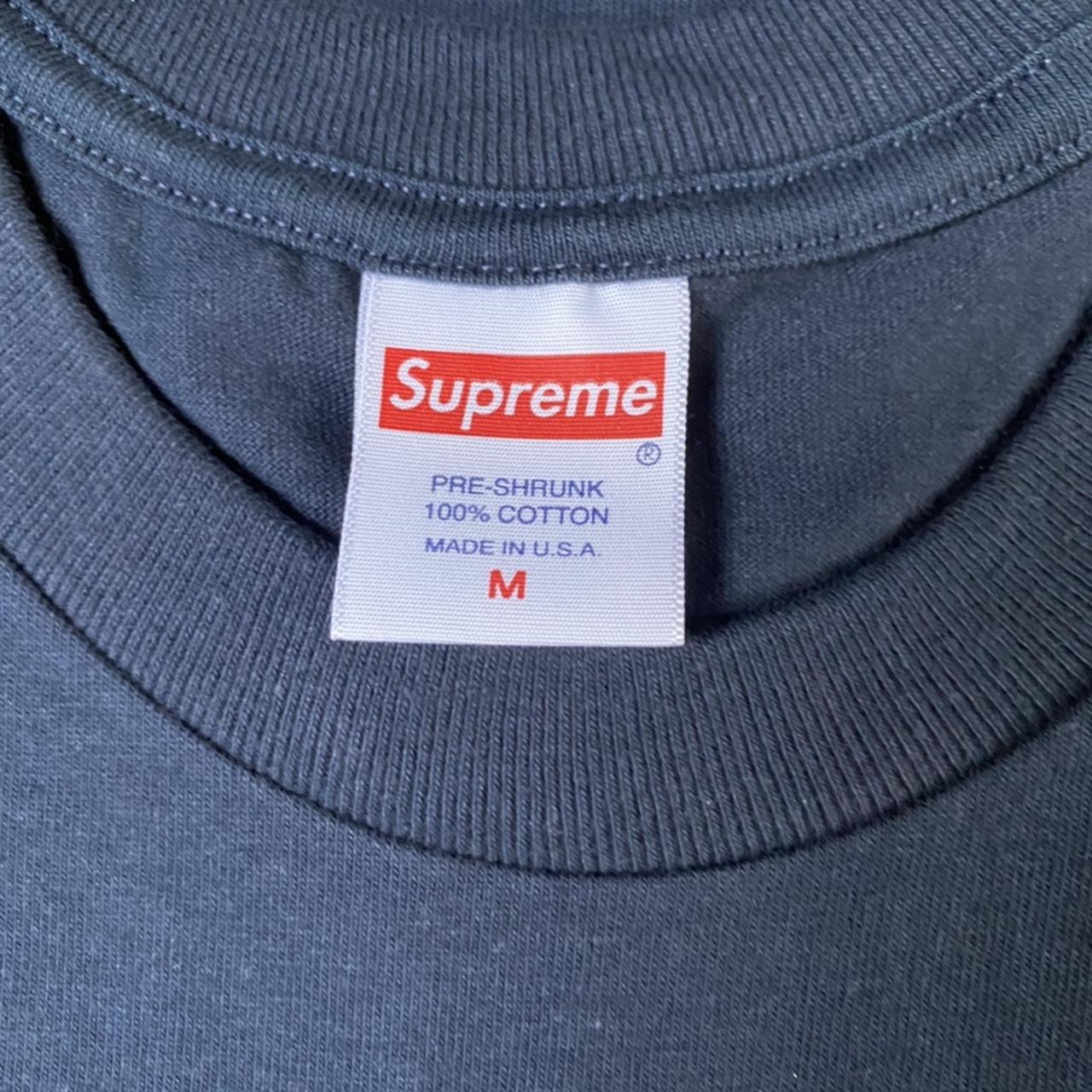 Supreme lizard tee, Navy, Medium, Brand new, Authentic