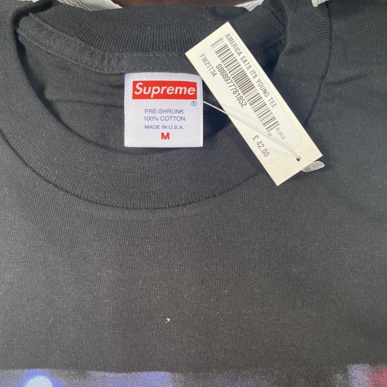 Supreme DMX America Eats Its Young Tee Black Medium... - Depop