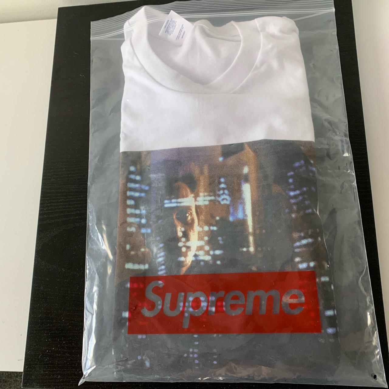 Supreme king of New York tee in white size L from... - Depop