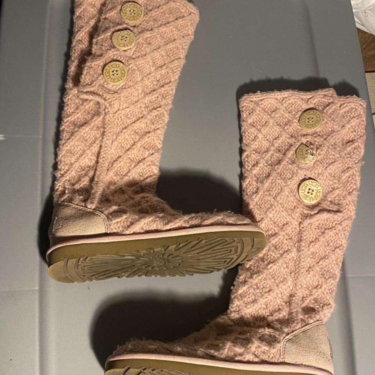 tall pink uggs
