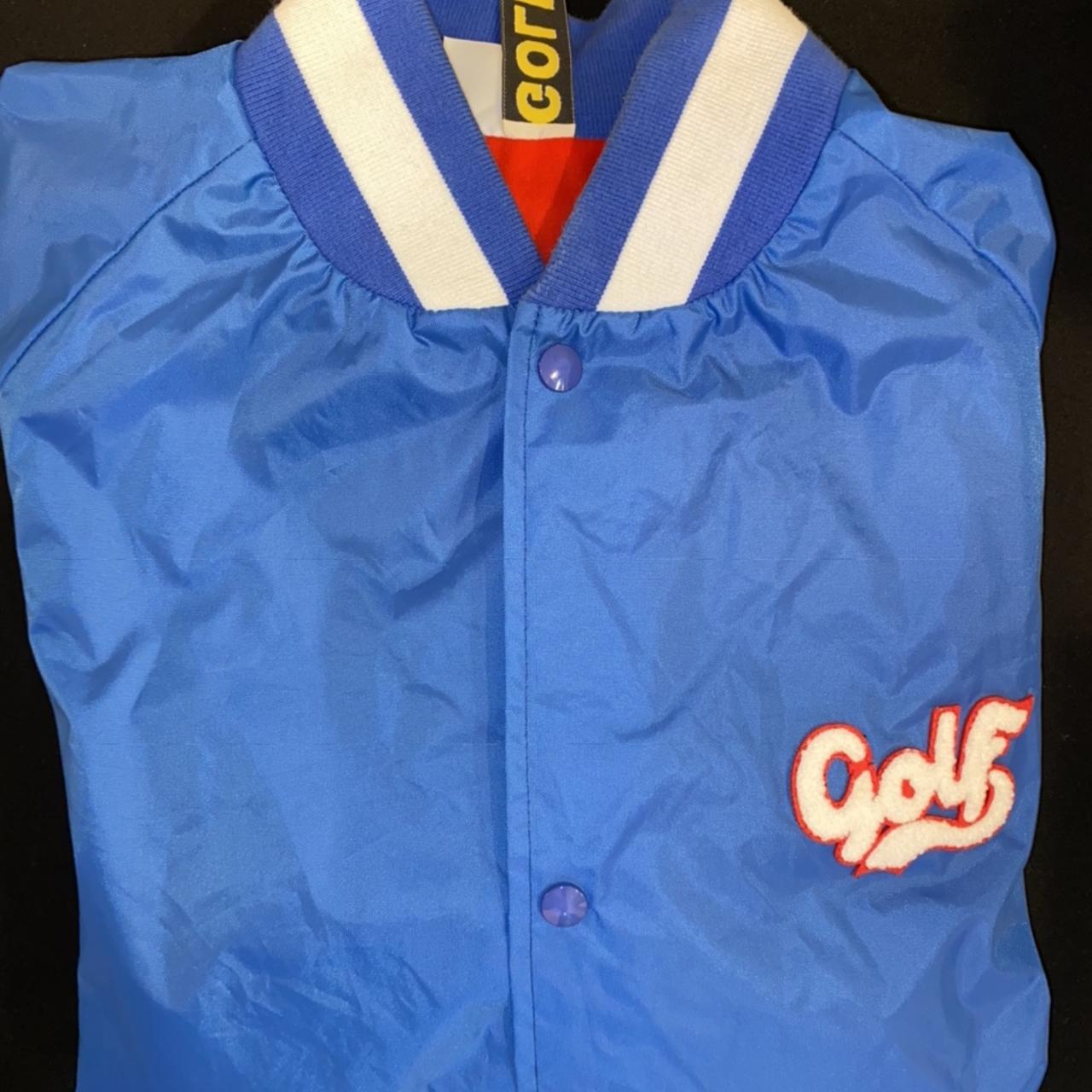 Golf Wang Varsity Script Jacket Condition:... - Depop