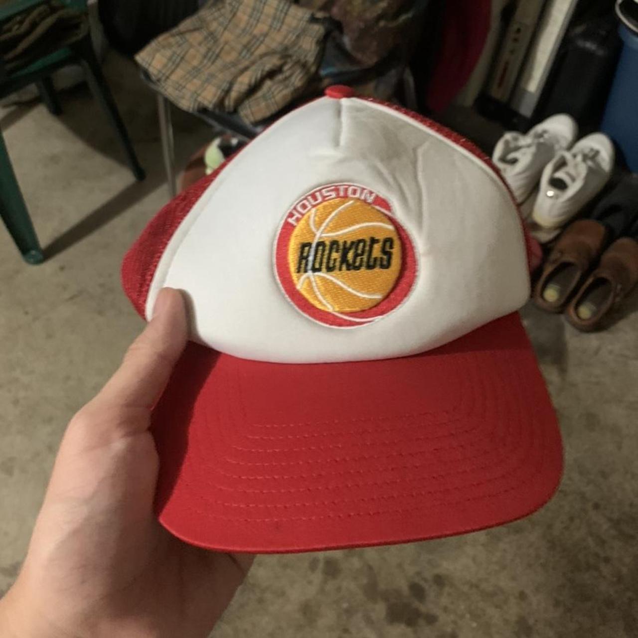 Mitchell & Ness Houston Rockets throwback basketball... Depop