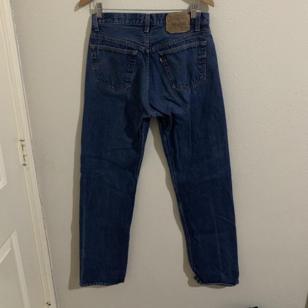 Vintage Levi’s 501 Button Fly Stone Washed Jeans... - Depop