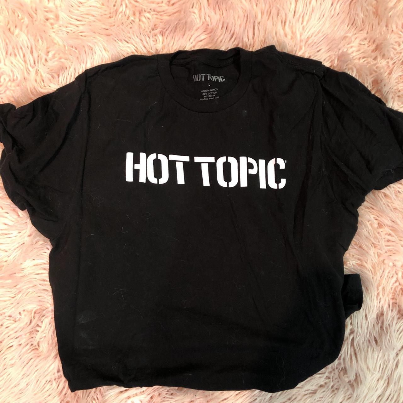 Hot Topic Men's T-Shirt - Black - L
