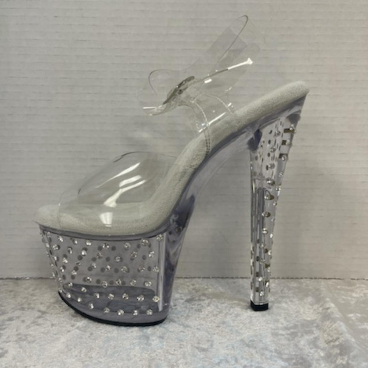 Rhinestone store pleaser heels