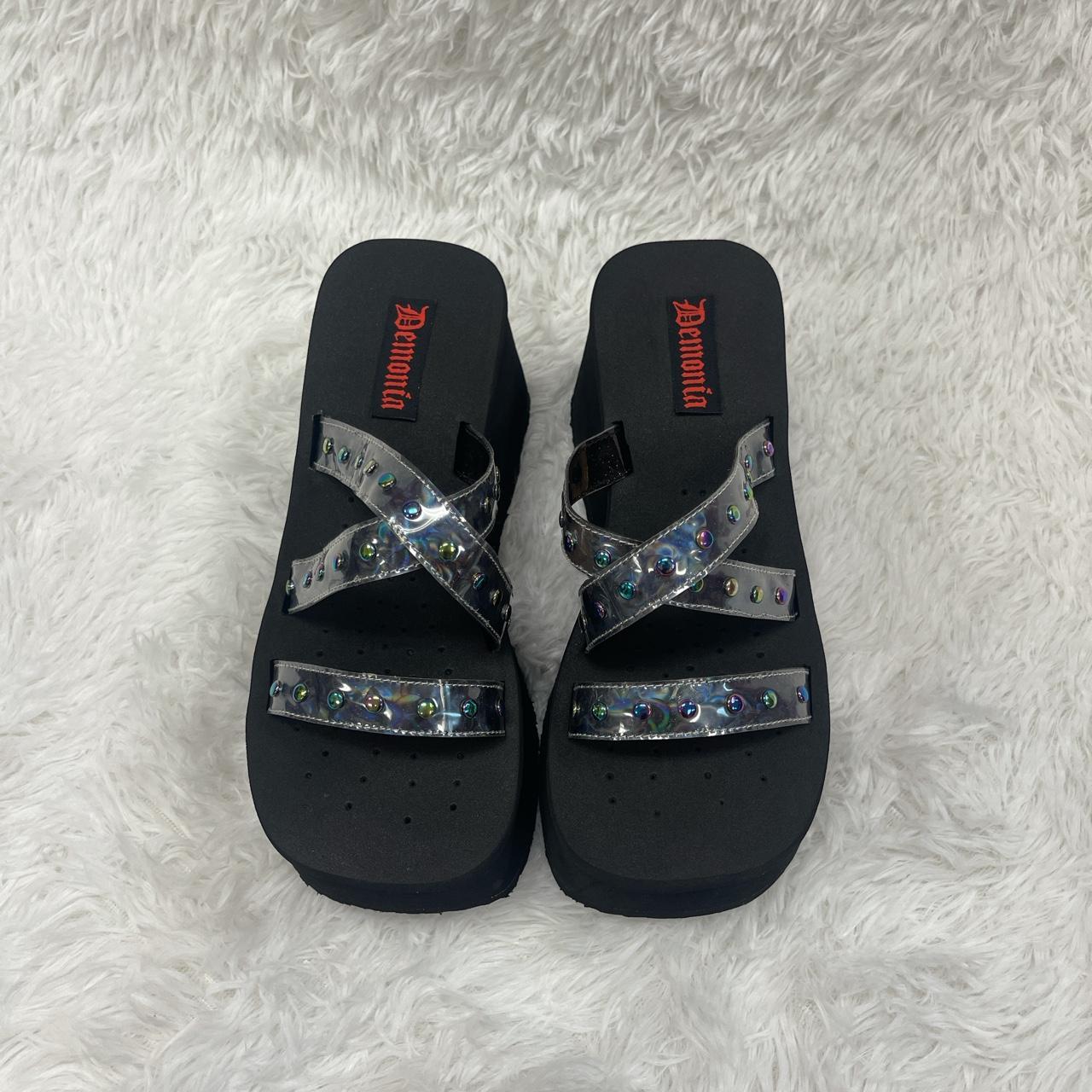 Sandalias Mujer Rebajas Sandalias Demonia Funn-19 Plataforma De