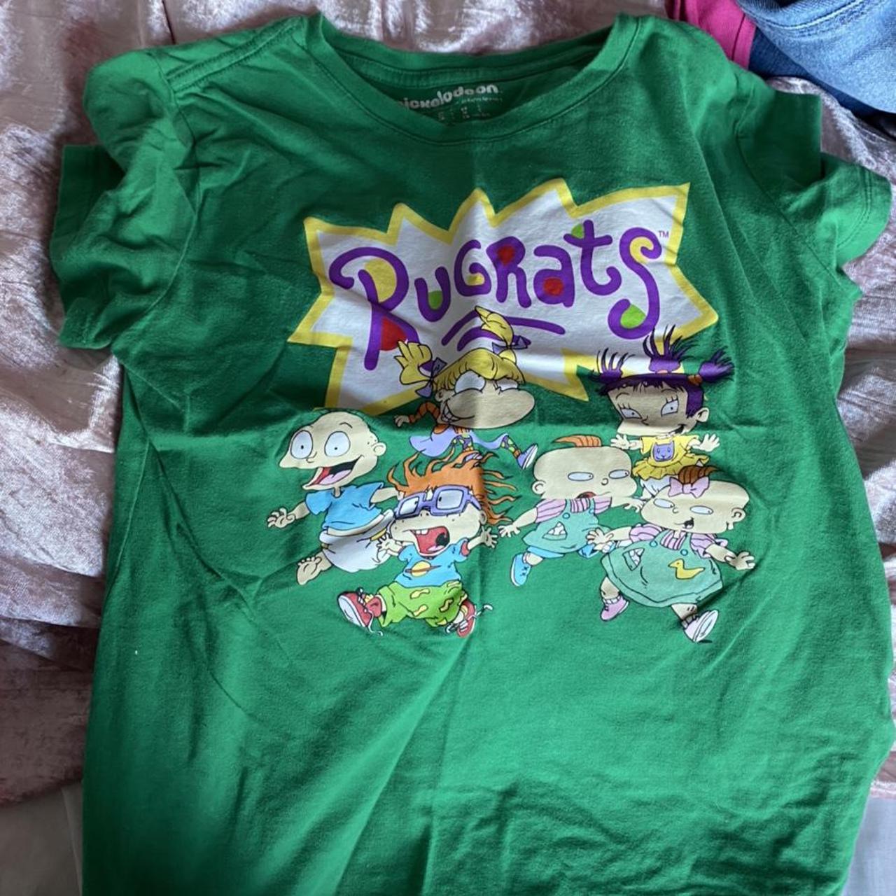 green rugrats shirt size small no flaws:) fits a... - Depop