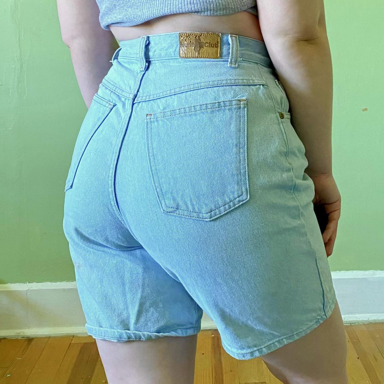 90s High Waisted Denim Shorts 💫 Really Great Pair Of Depop 