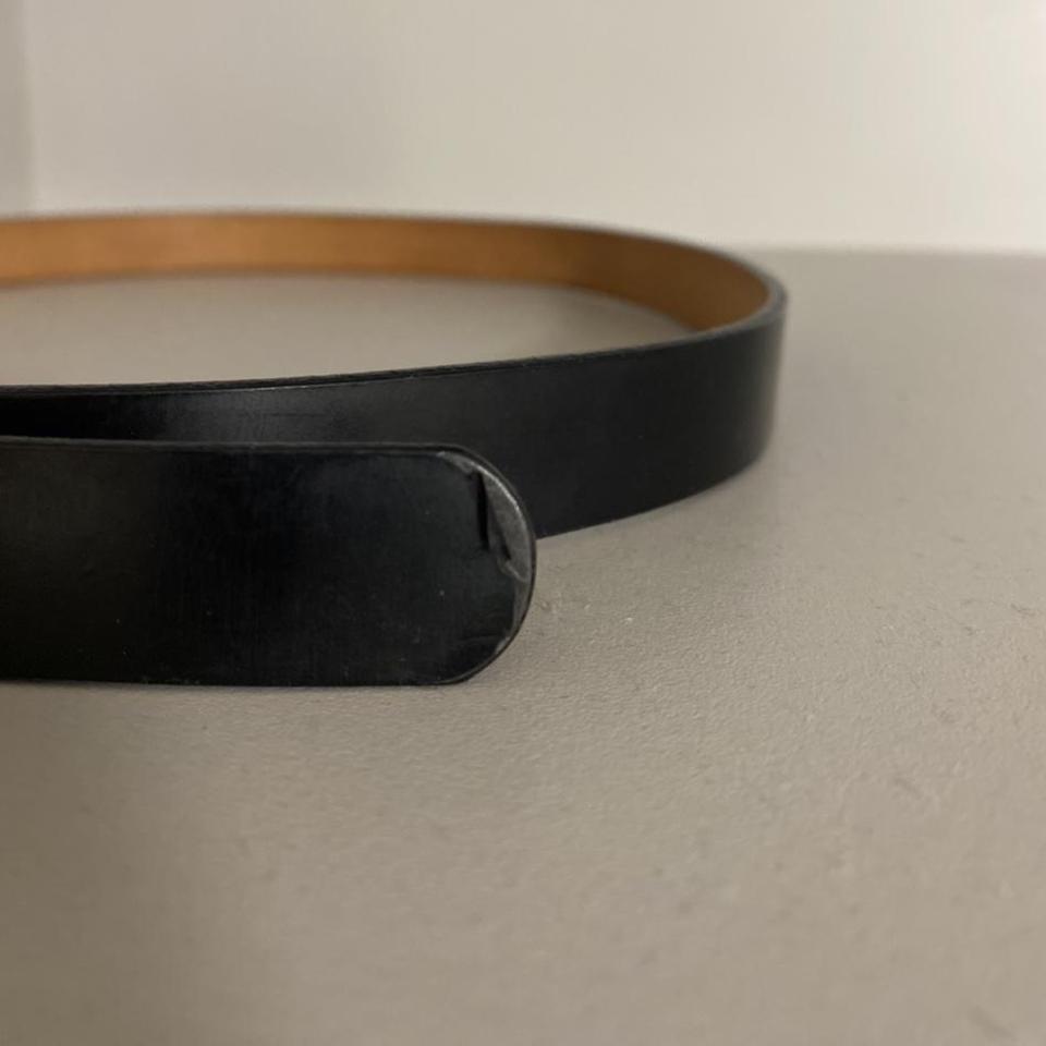 Medieval orphan Loewe out of print black gold red BOX leather logo vintage  belt belt - Shop and then i met you Belts - Pinkoi