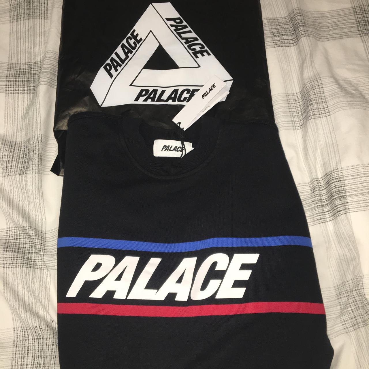 Brand new Black Supreme/Champion Color Blocked... - Depop