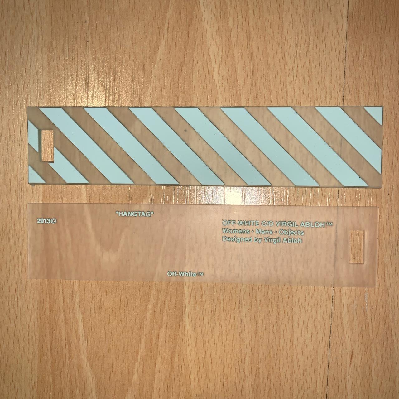 Off White Hang tag Sick accessory to put on bags... Depop