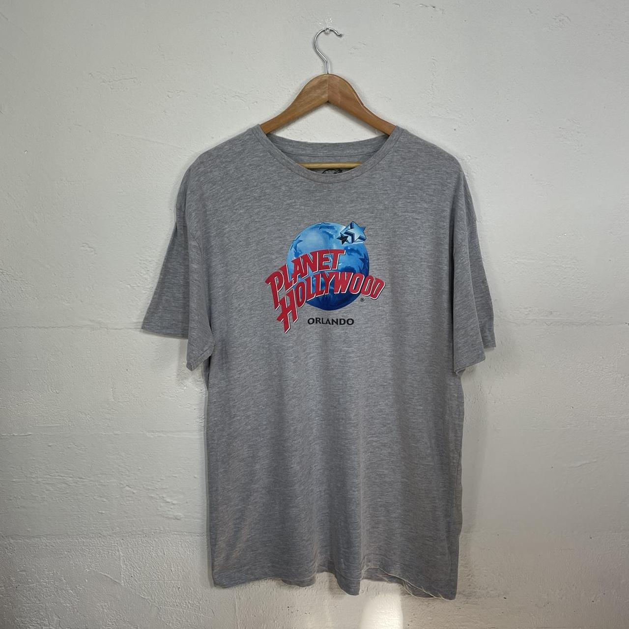 PLANET HOLLYWOOD Orlando vintage logo t shirt... - Depop