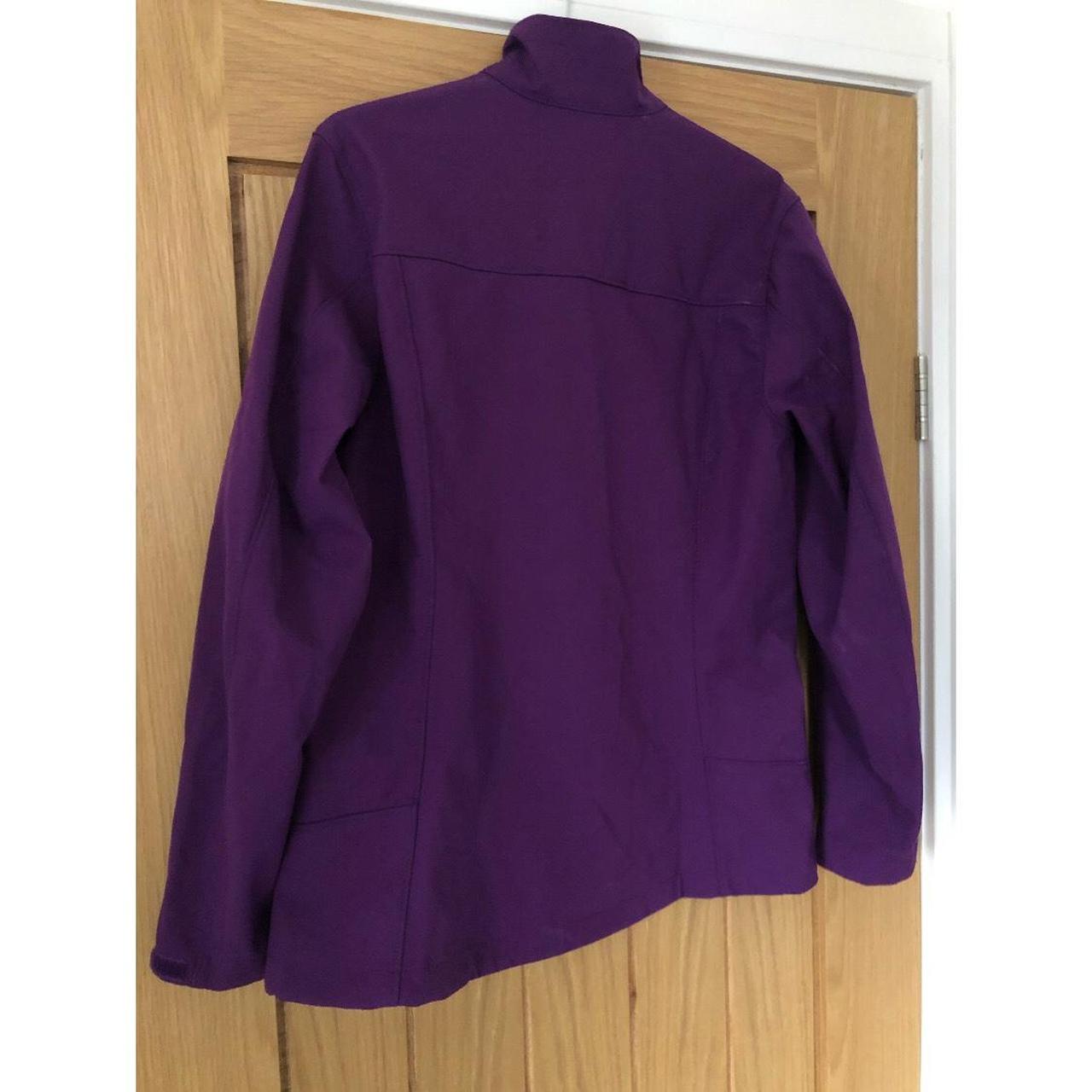 Purple Karrimor Soft Shell Jacket. Size 12, would... - Depop