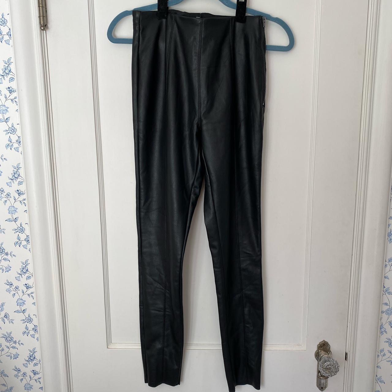 topshop leather leggings