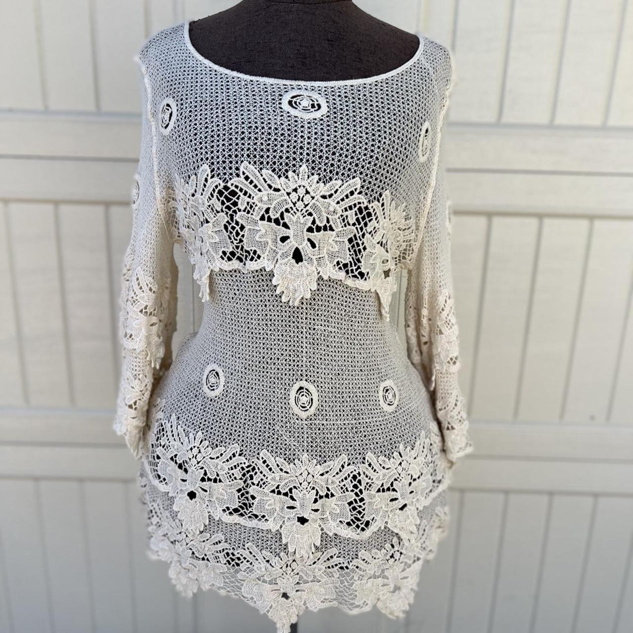 Product Image 1 - fairy crochet knit top 

long