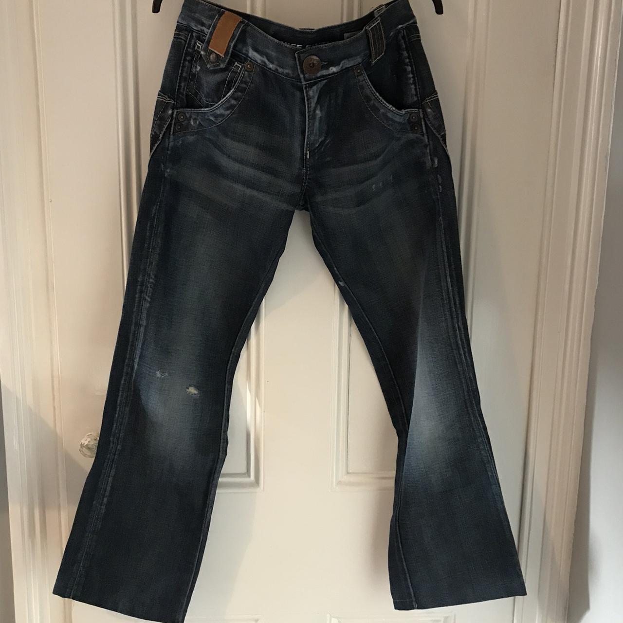 Miss Sixty Low Rise Flare Straight Leg Y K Jeans Depop