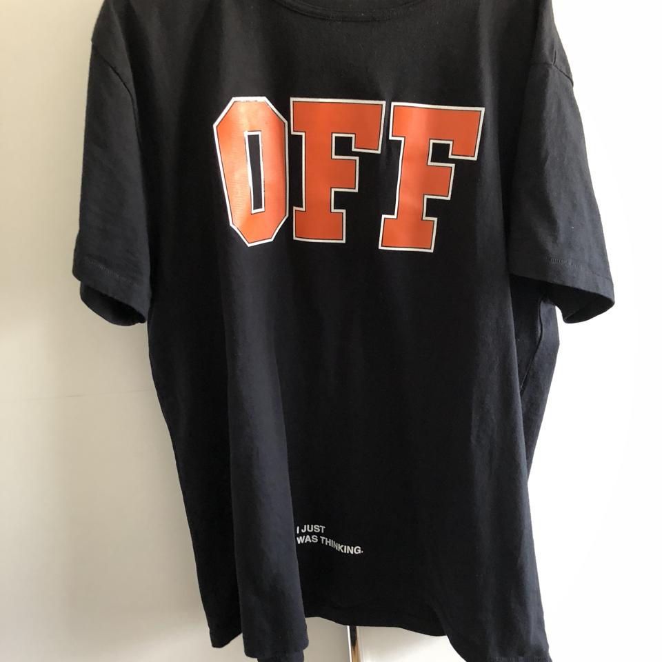 off white i was just thinking t shirt