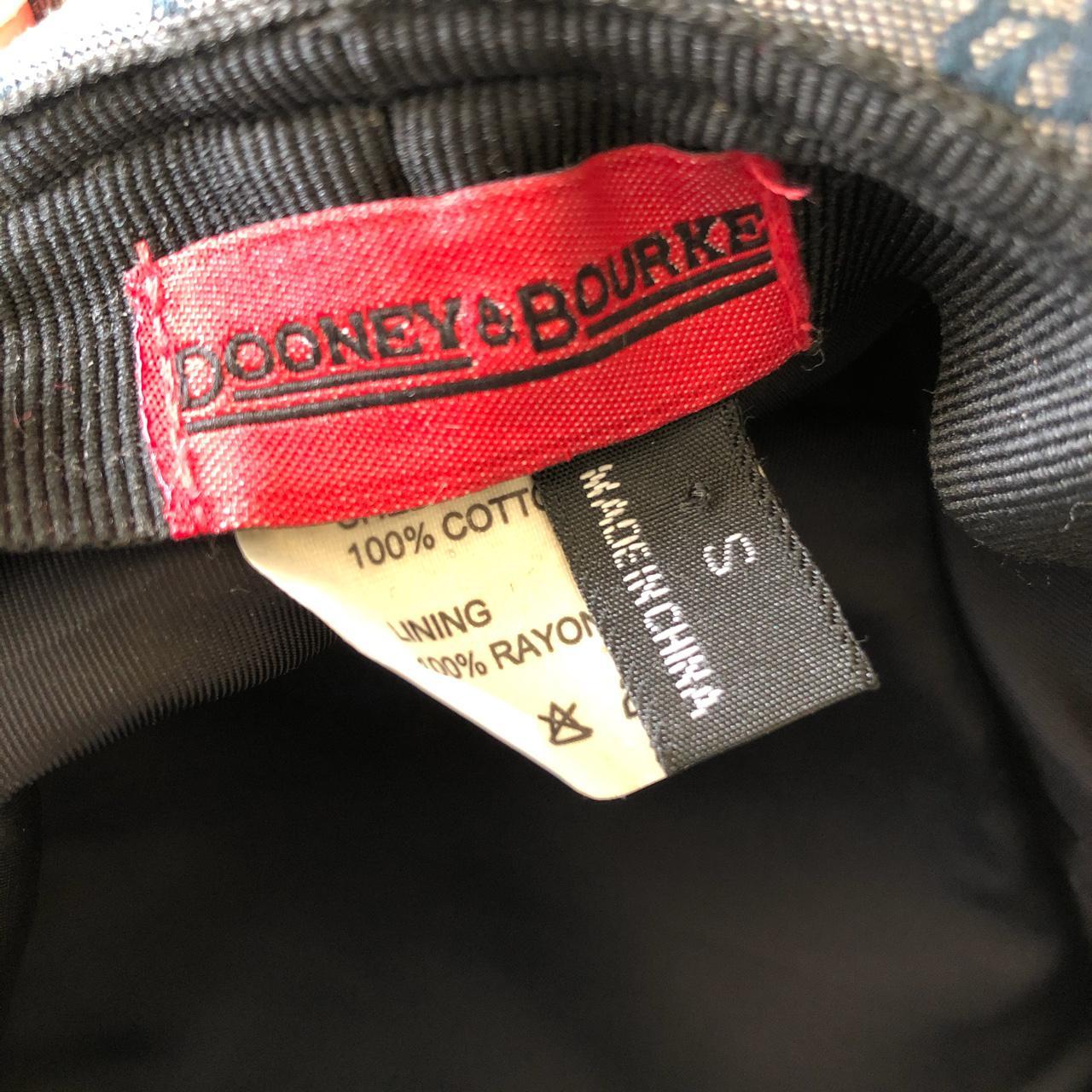 Dooney & Bourke Women's Navy and Blue Hat | Depop