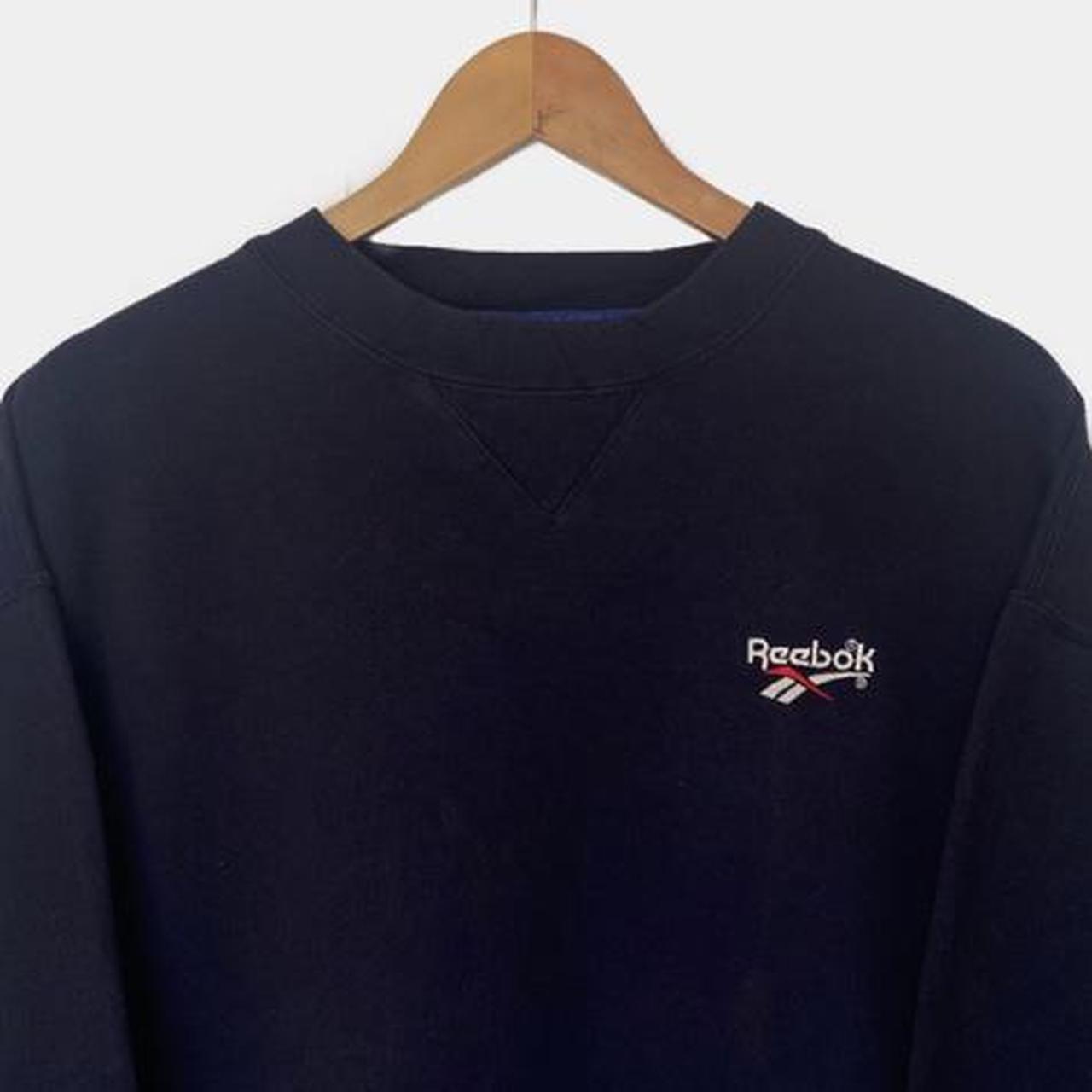 Reebok Sweatshirt - Navy - Great Quality! Size L,... - Depop