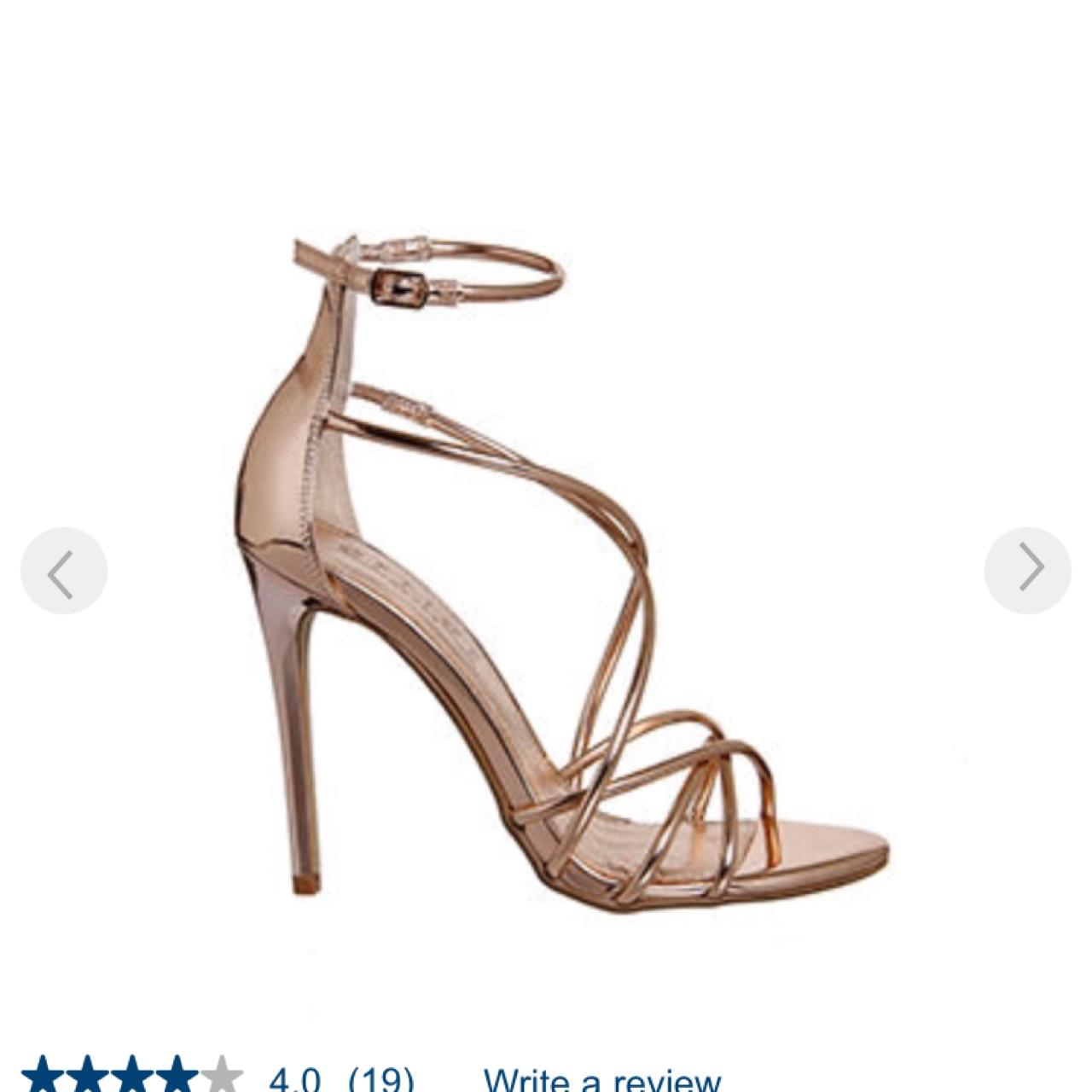 Size 5 sale rose gold heels