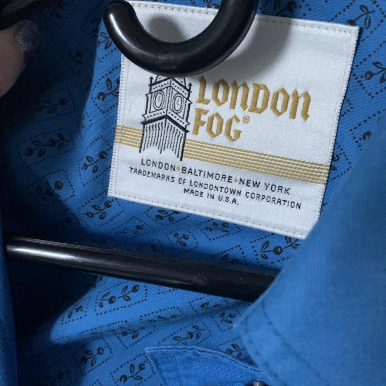 London Fog Women's Blue Coat (3)