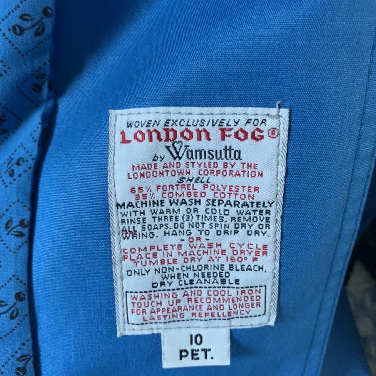 London Fog Women's Blue Coat (4)