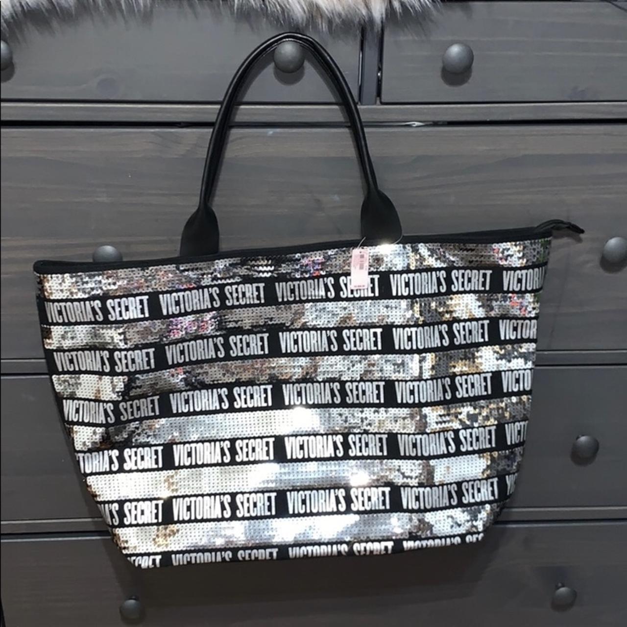 Brand new, with tags Victoria Secret sequin tote bag!