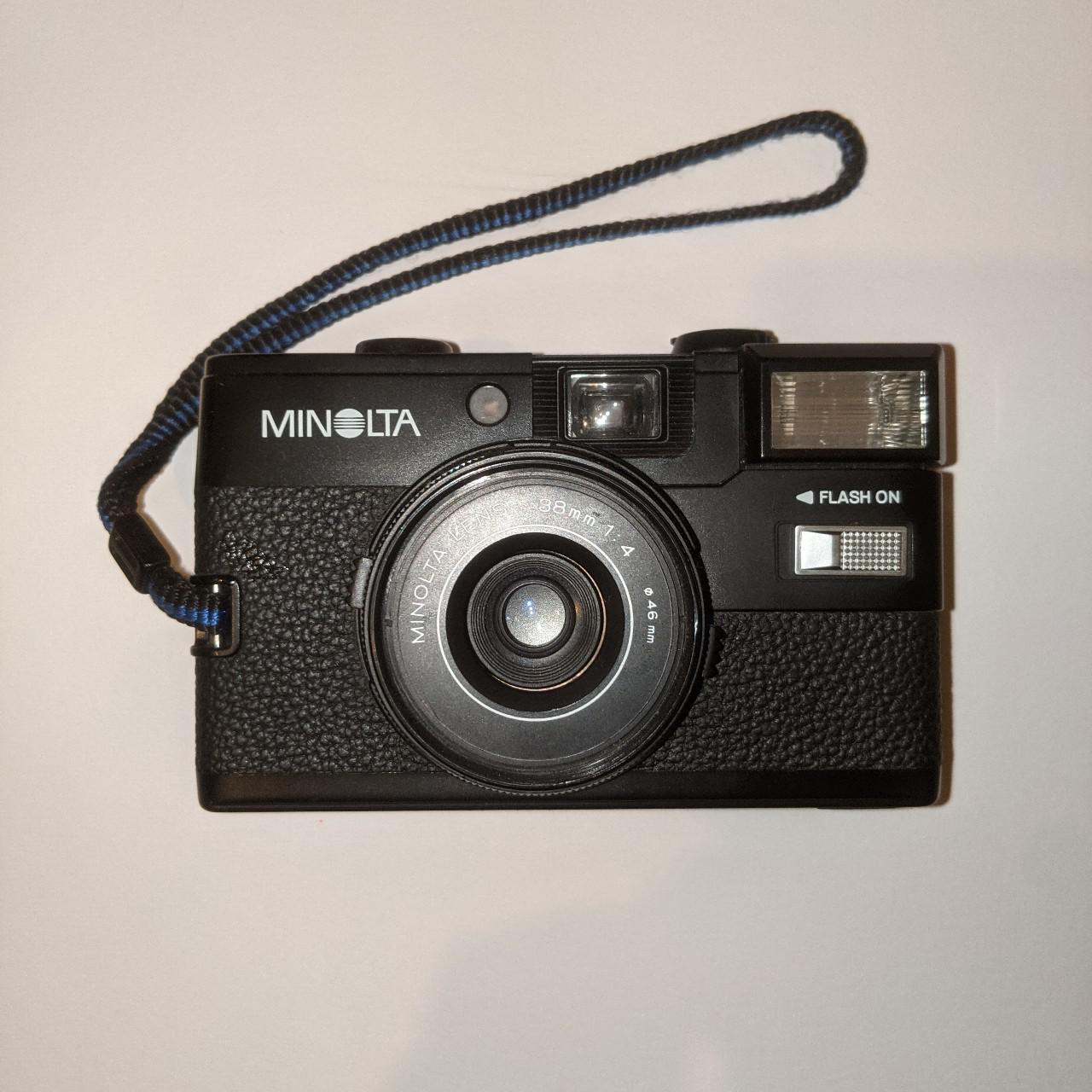 Analog camera. 35mm film camera. Minolta HiMatic GF... Depop